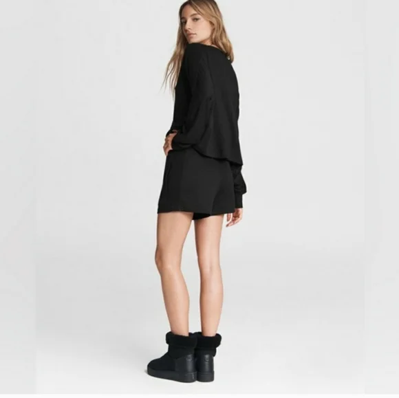 Rag & Bone The Knit Lounge Travel Set Black Small nwt - Picture 3 of 9